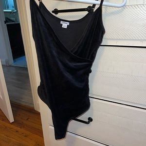 Garage velvet bodysuit